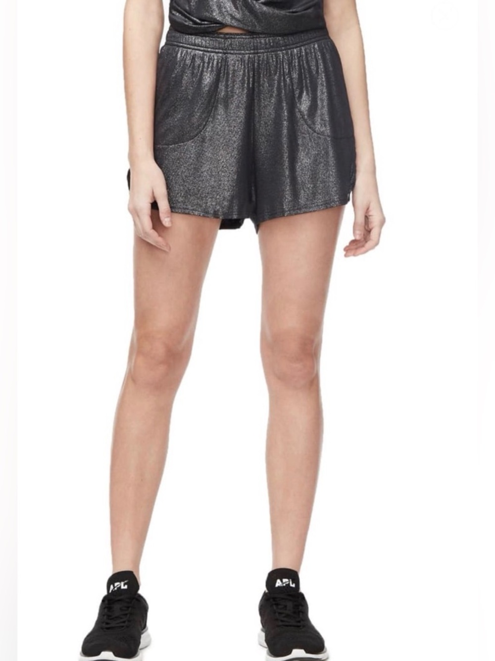 Good American Sparkle Shorts